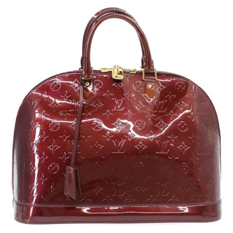 borsa louis vuitton monogram vernis alma gm